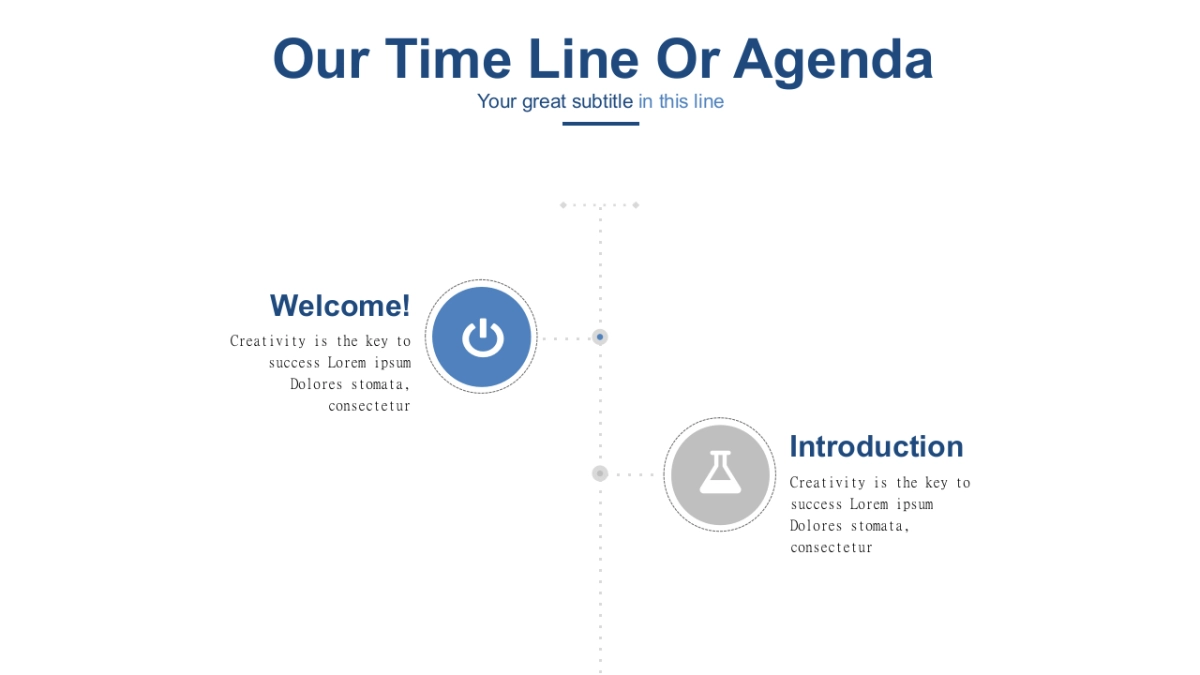 商务数据图表（灰蓝色 30P PPT）_第6页