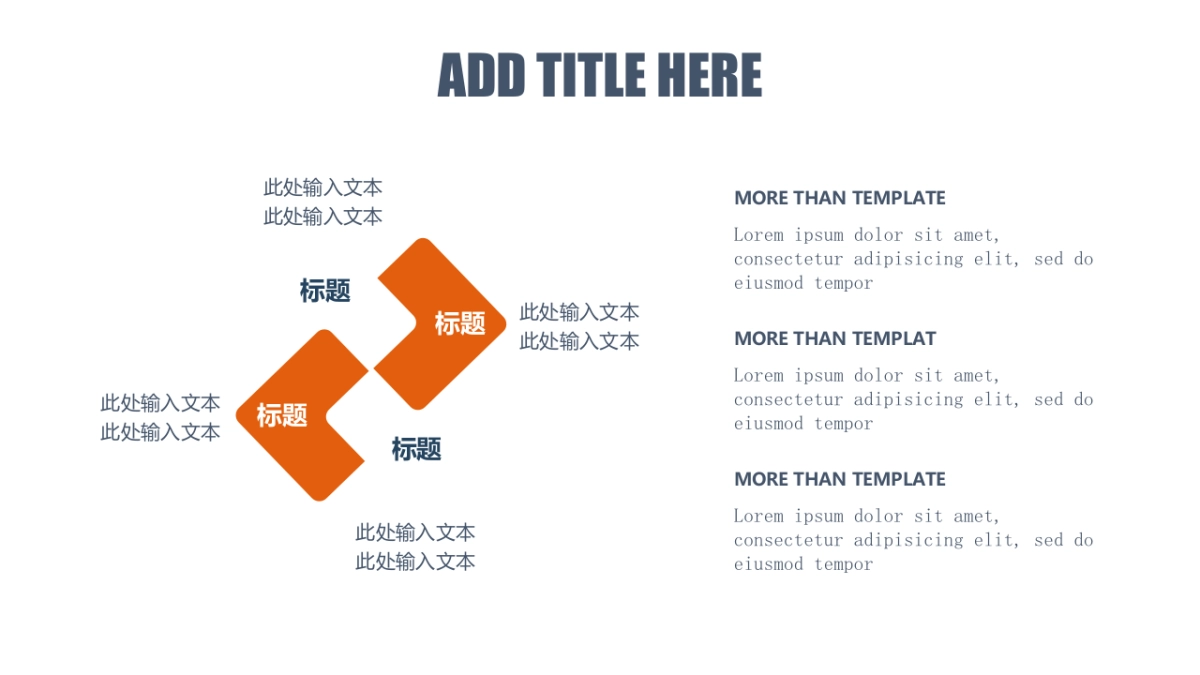 商务图表（橙色 30P PPT）_第8页