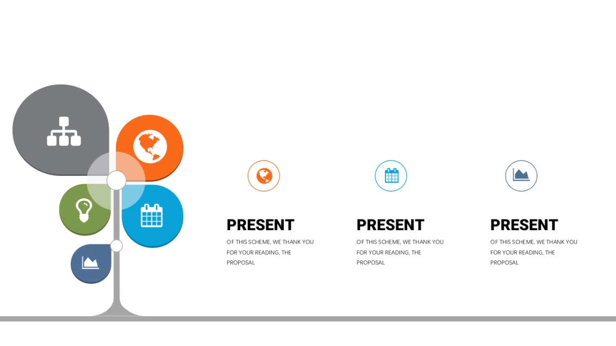商务图表（橙色简约通用 30P PPT）_第4页