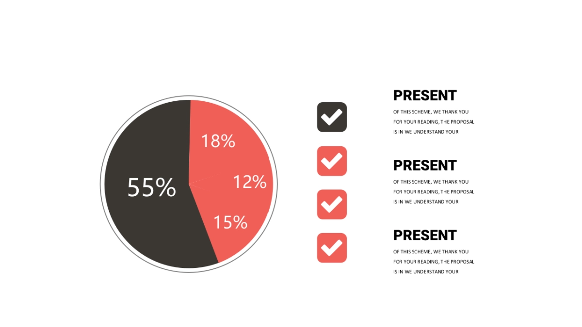 商务图表（大气红黑配色 30P PPT）_第4页