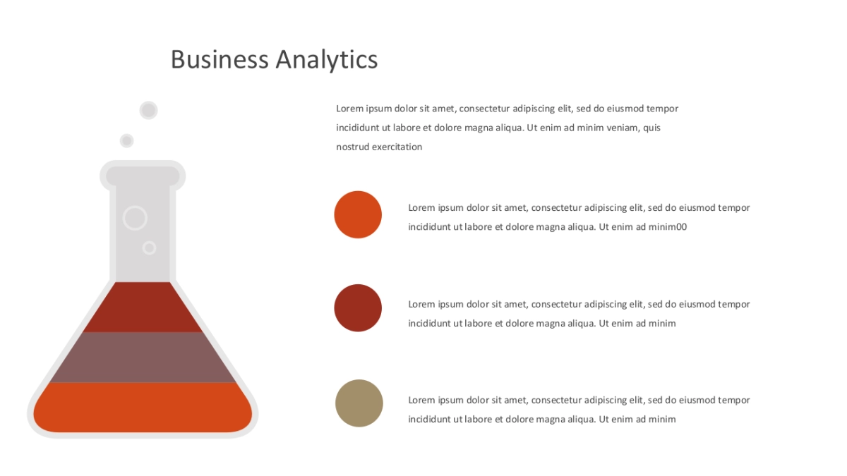 商务图表（红橙色 30P PPT）_第5页