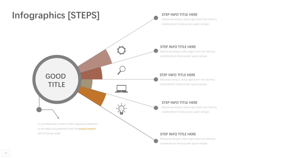 商务图表（黄橙色 30P PPT）_第10页