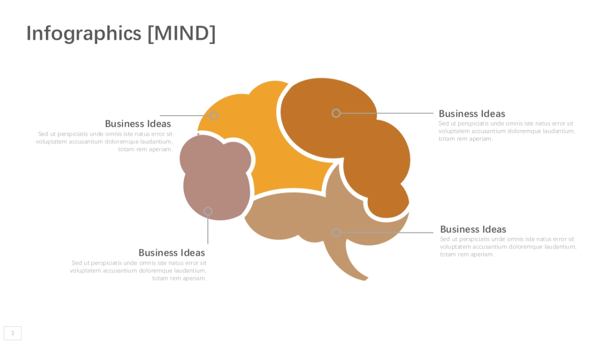 商务图表（黄橙色 30P PPT）_第3页
