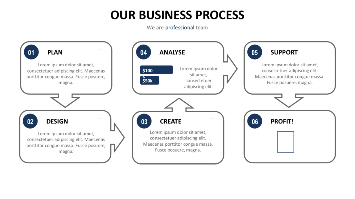 商务图表（极简风格 30P PPT）_第6页