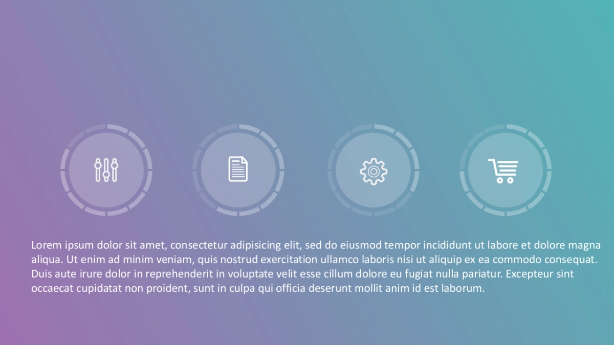 商务图表（渐变ISO设计 30P PPT）_第10页