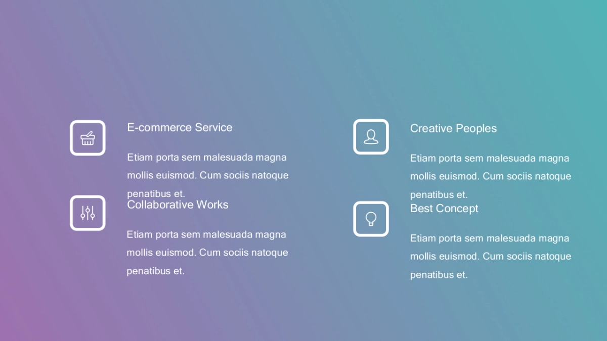 商务图表（渐变ISO设计 30P PPT）_第6页