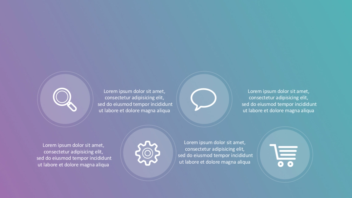 商务图表（渐变ISO设计 30P PPT）_第9页