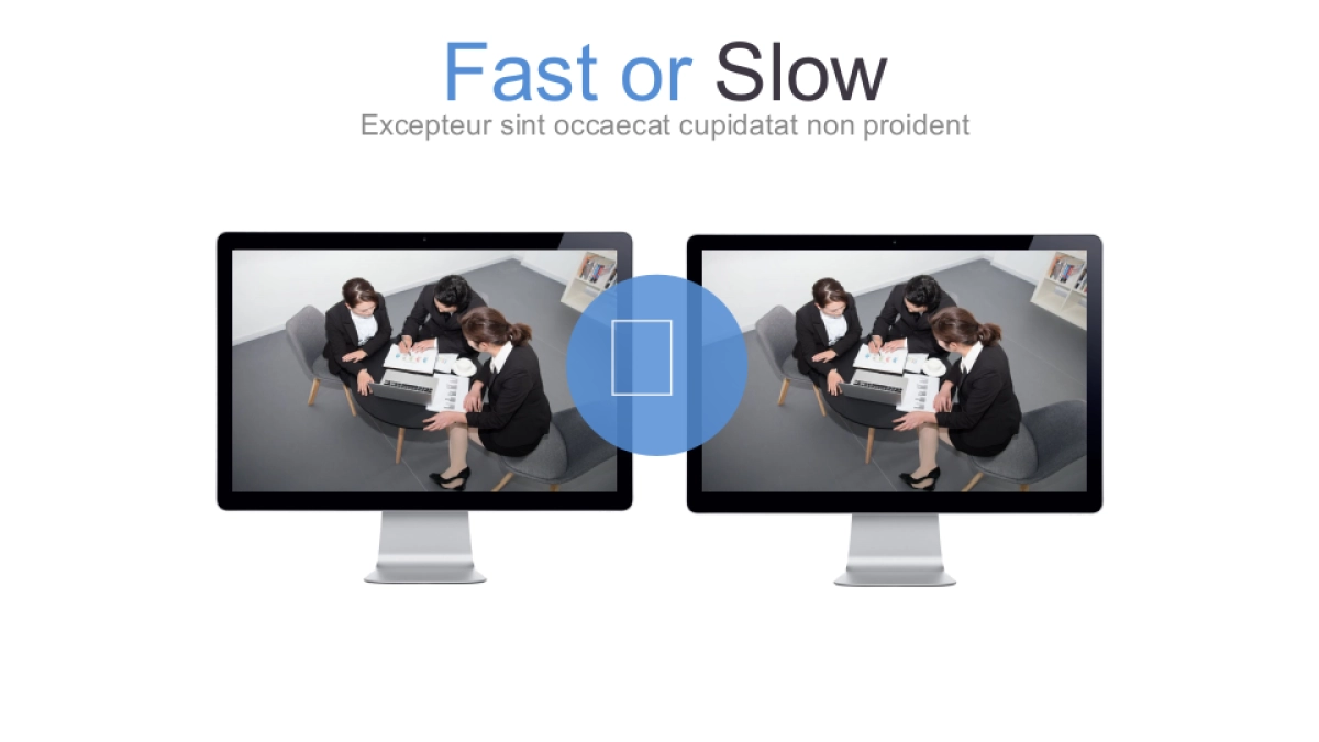 商务图表（经典蓝黑 30P PPT）_第8页