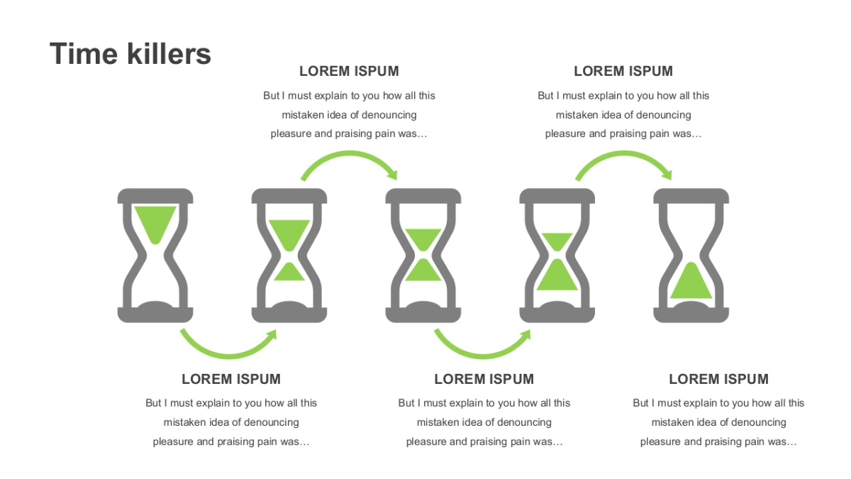 商务图表（经典绿色设计 30P PPT）_第5页