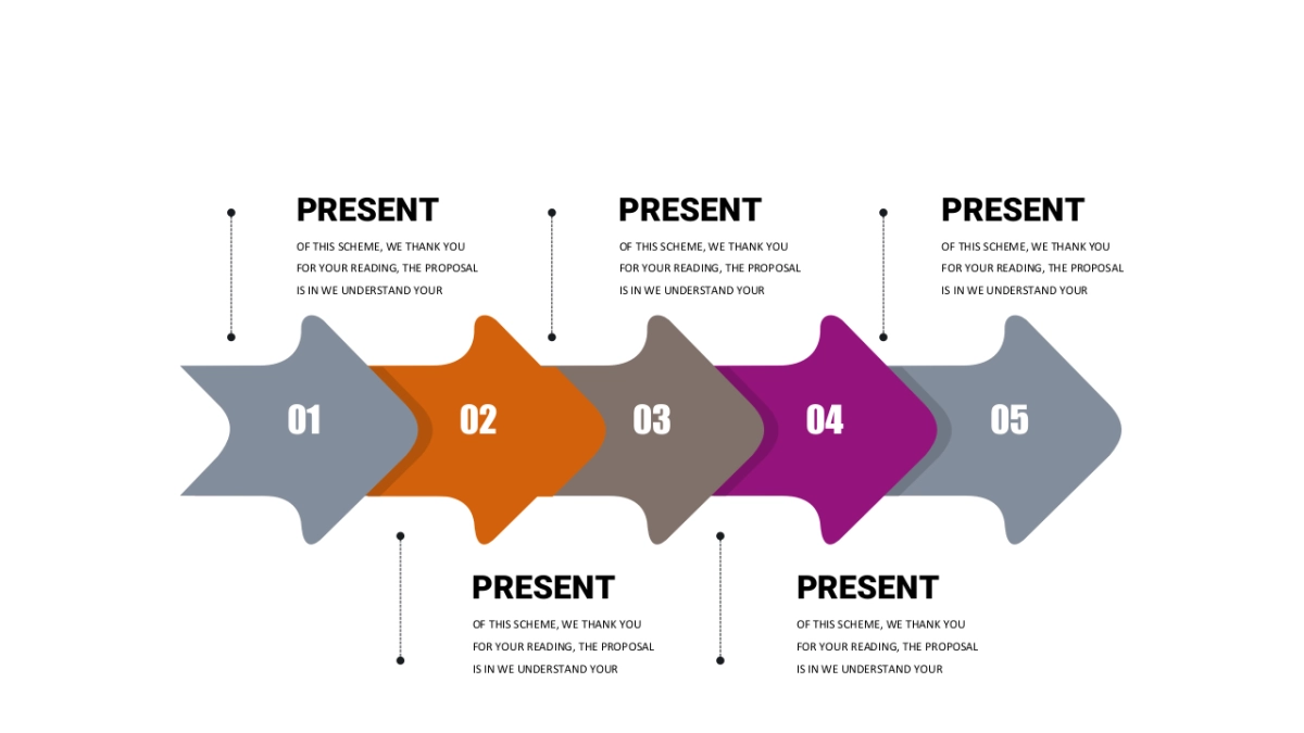 商务图表（橘灰配色 30P PPT）_第3页