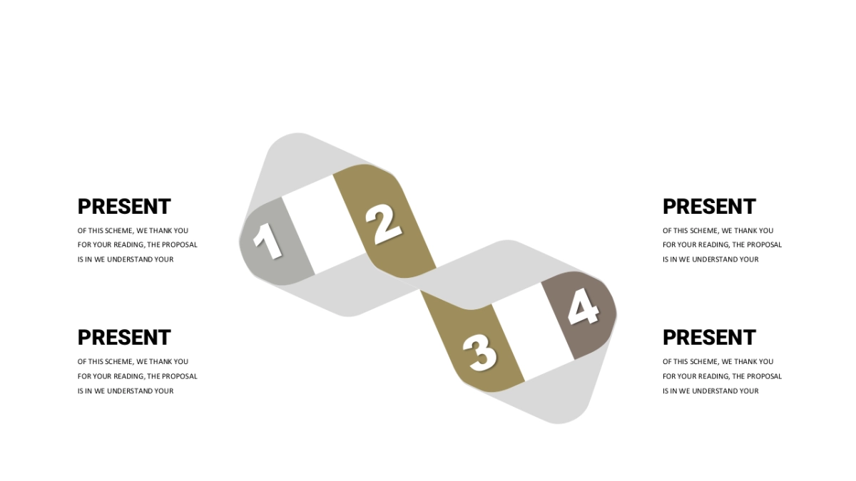商务图表（卡其色系配色 30P PPT）_第10页