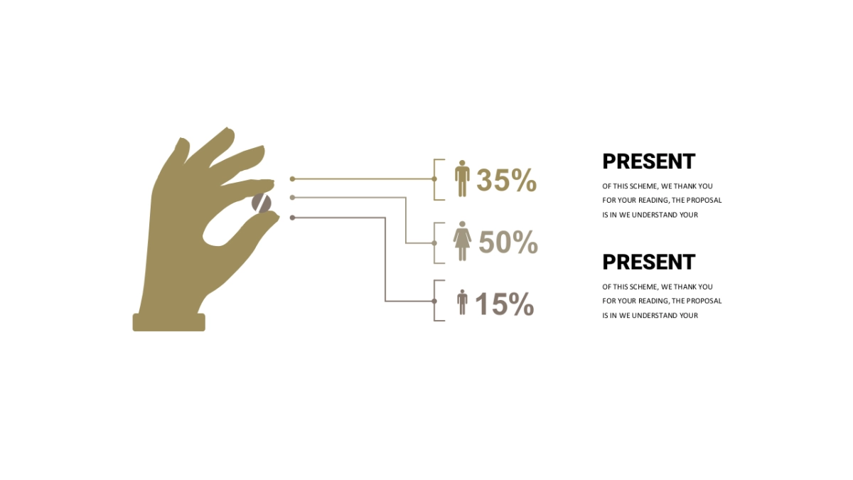 商务图表（卡其色系配色 30P PPT）_第2页
