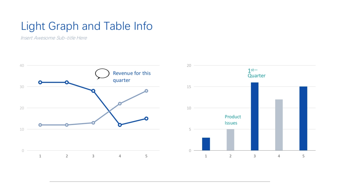 商务图表（蓝色淡雅 30P PPT）_第6页