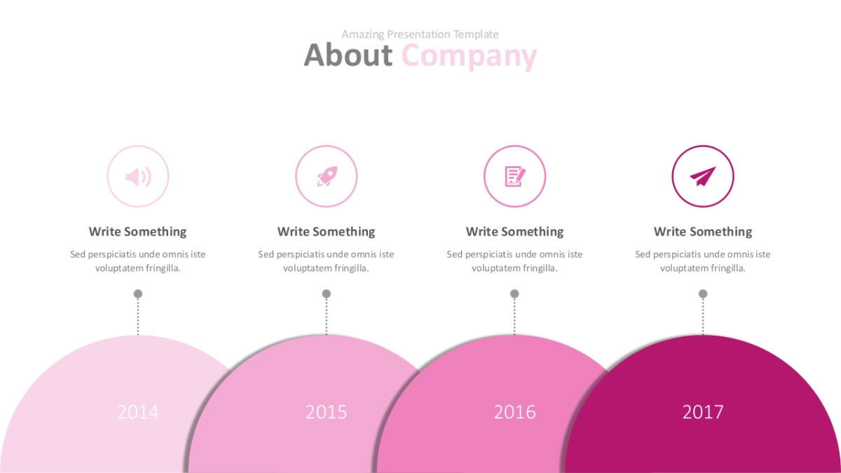 商务图表(玫红色系 30P PPT)_第2页