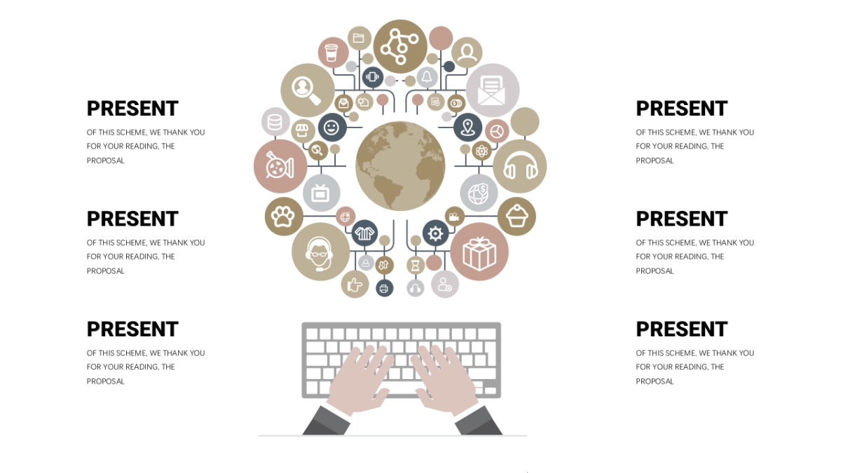 商务图表(浅卡其色 30P PPT)_第5页