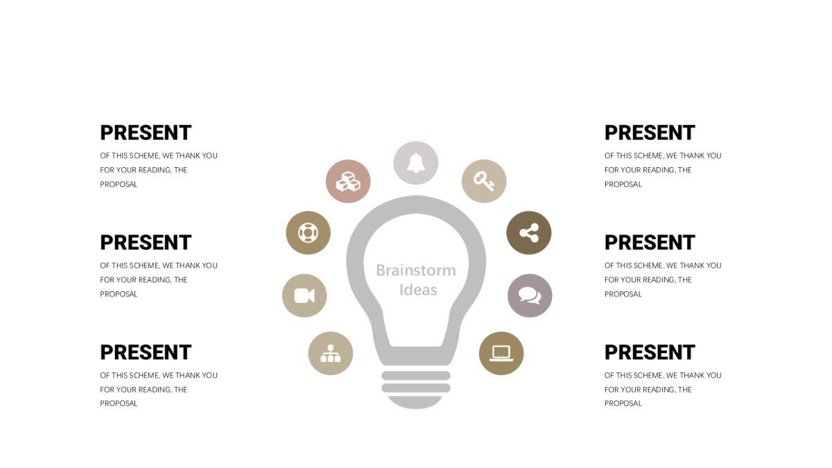 商务图表(浅卡其色 30P PPT)_第9页