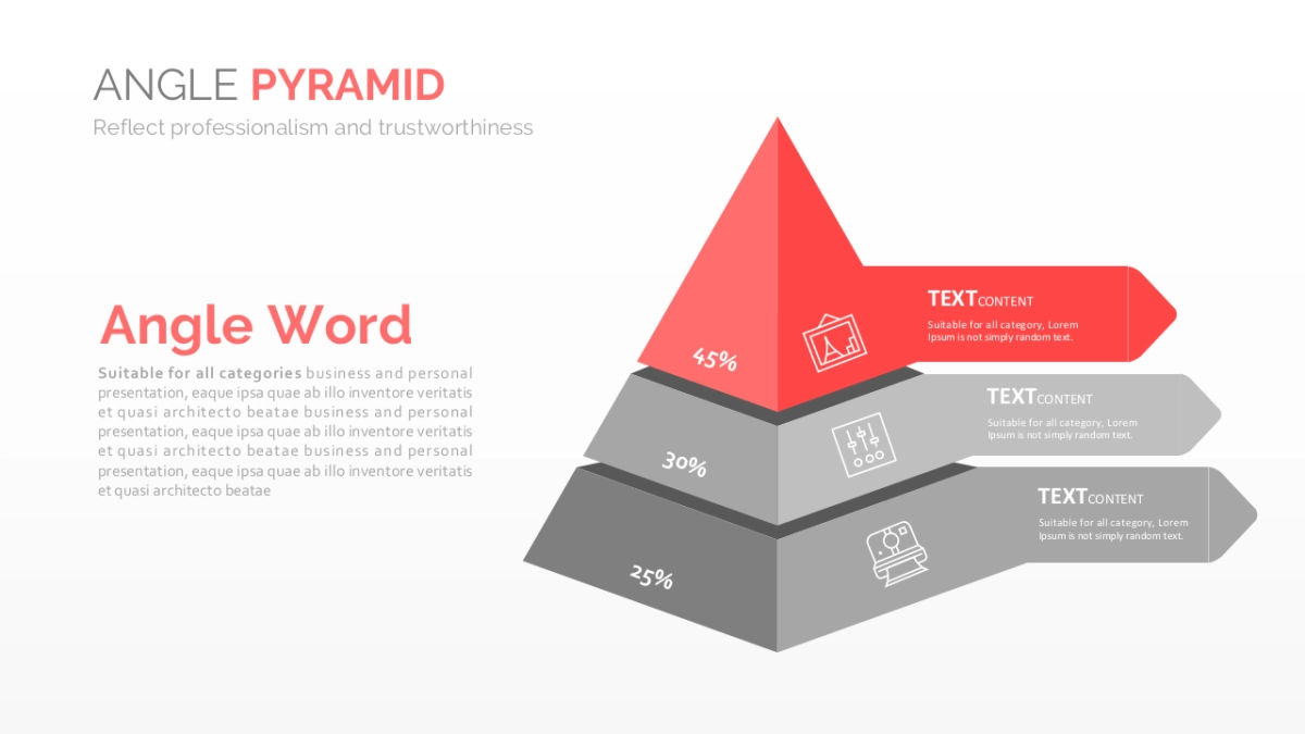 商务图表(西瓜红色 30P PPT)_第4页