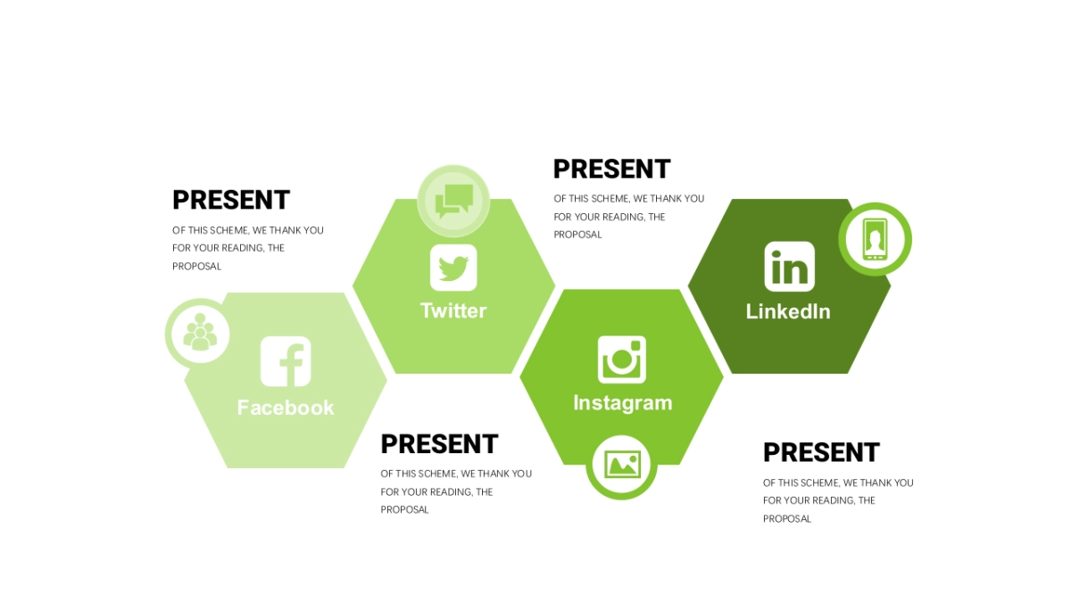 商务图表（小清新绿色 30P PPT）_第2页