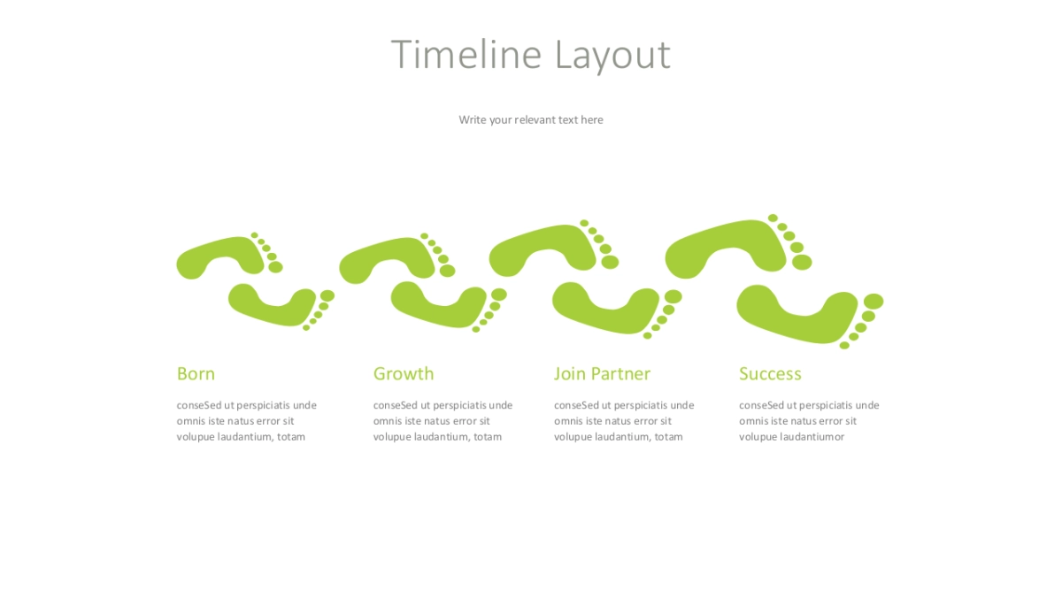 时间表（绿色 30P PPT）_第7页