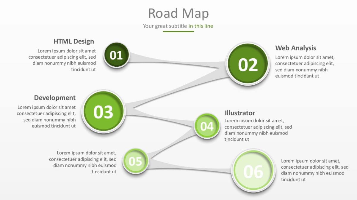 时间表图表(绿色系 30P PPT)_第2页