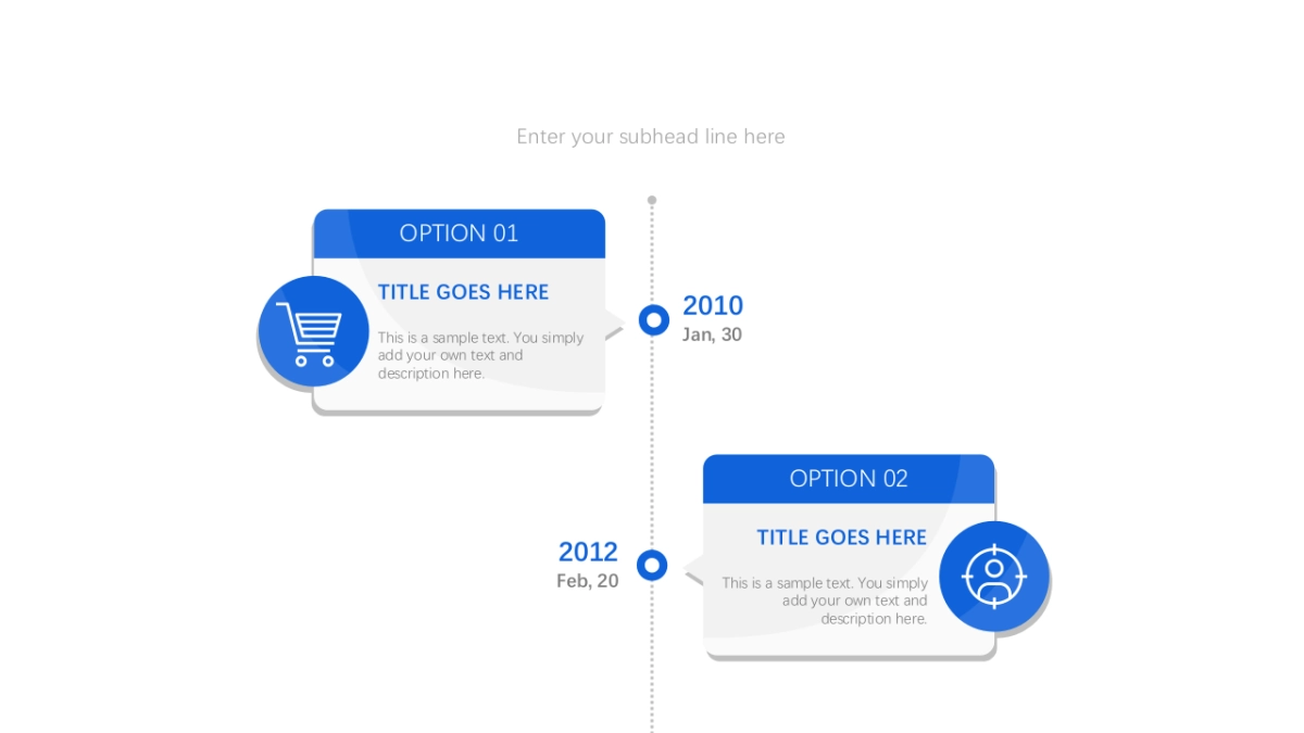 时间轴（蓝色通用 30P PPT）_第8页