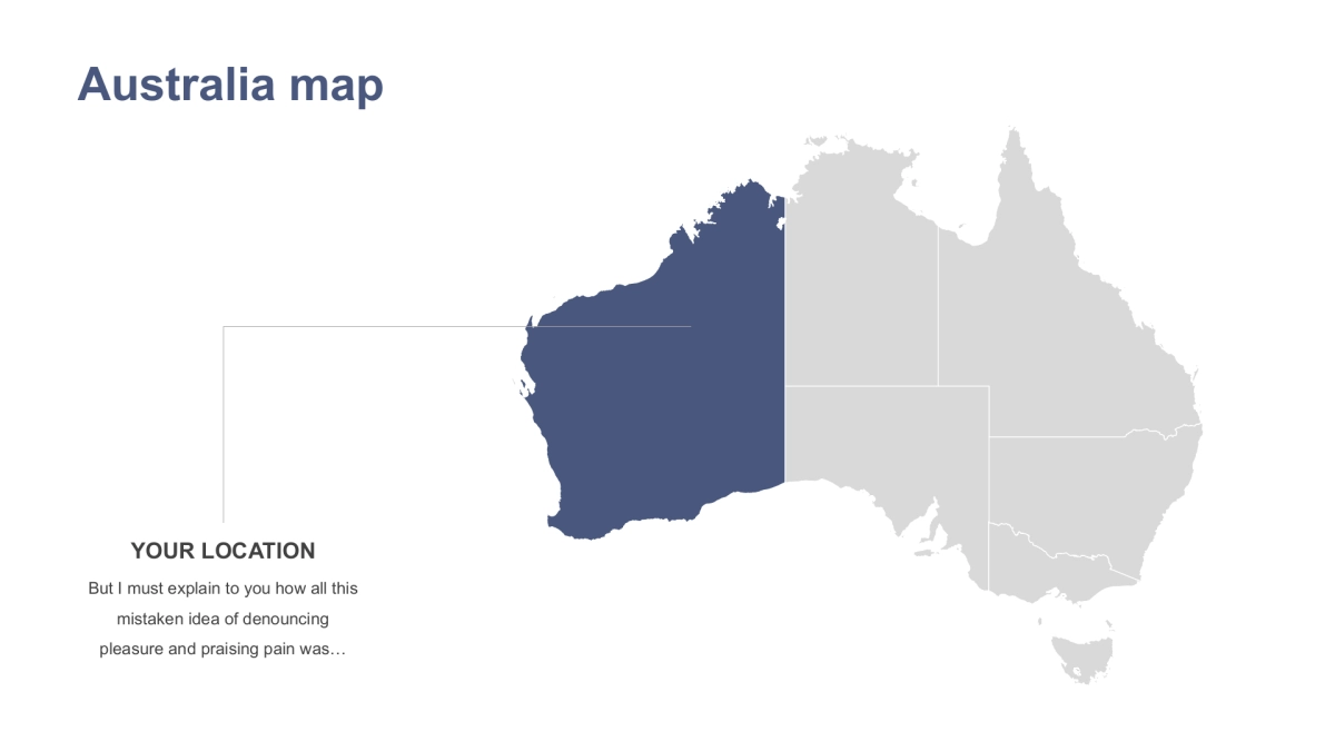 世界地图（灰蓝色 30P PPT）_第4页