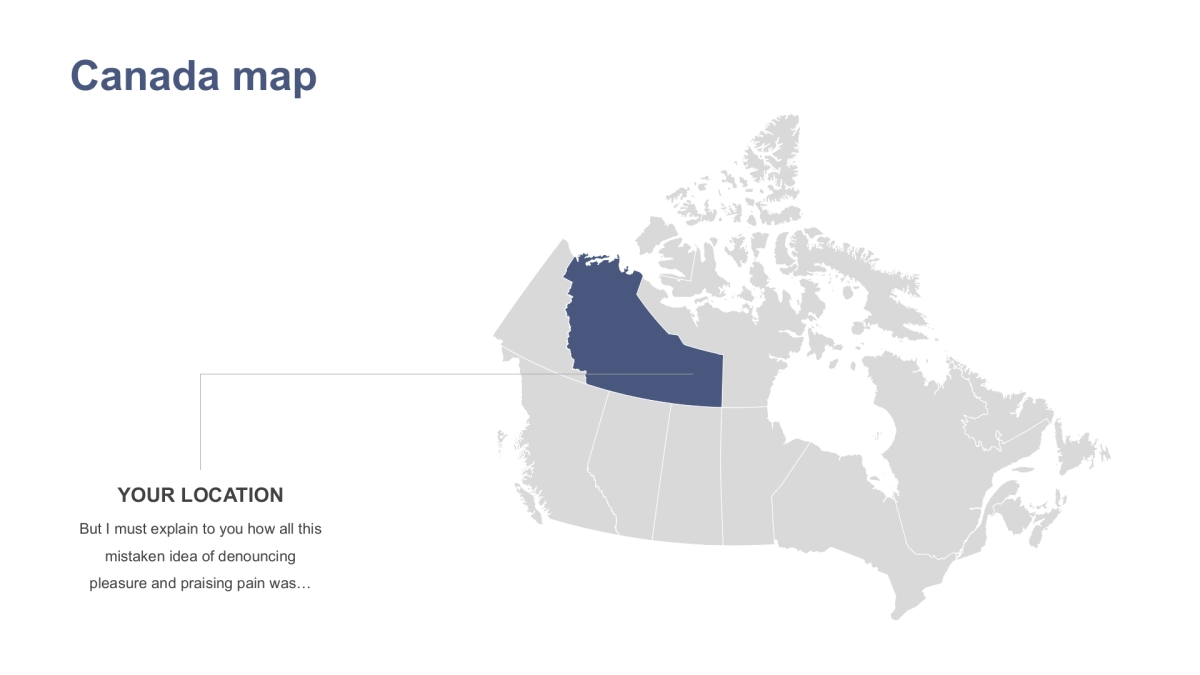 世界地图（灰蓝色 30P PPT）_第8页
