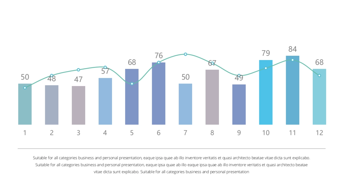 数据分析图（扁平化多彩 30P PPT）_第3页