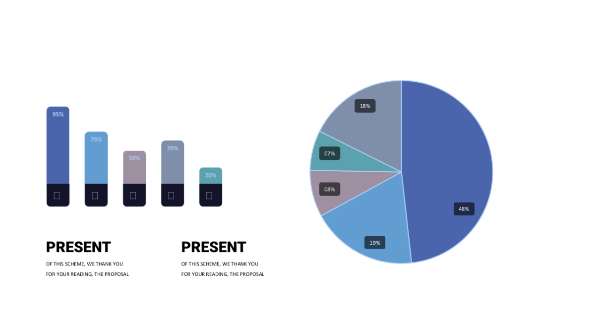 数据分析图（扁平化多彩 30P PPT）_第9页
