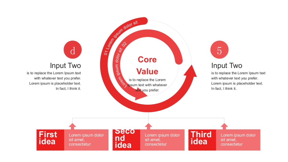 数据分析图（简约红色 30P PPT）_第3页