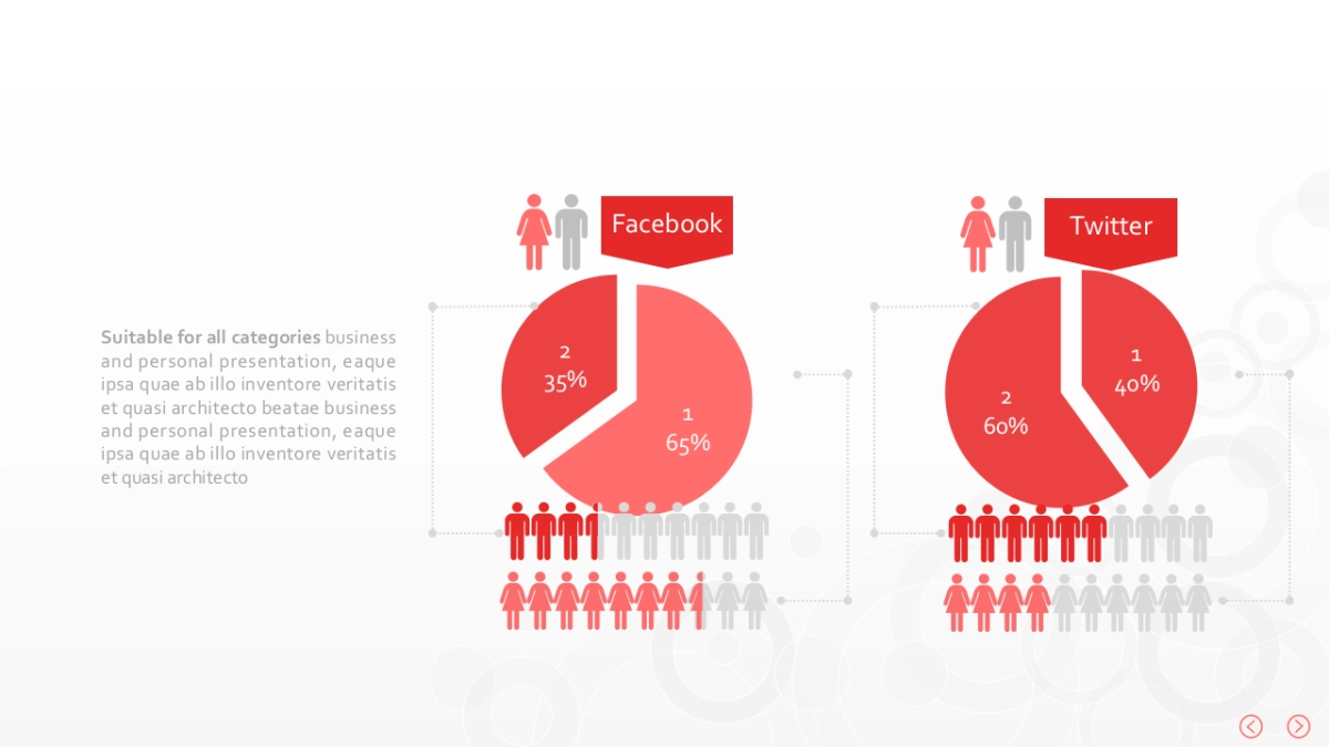 数据分析图（简约红色 30P PPT）_第8页