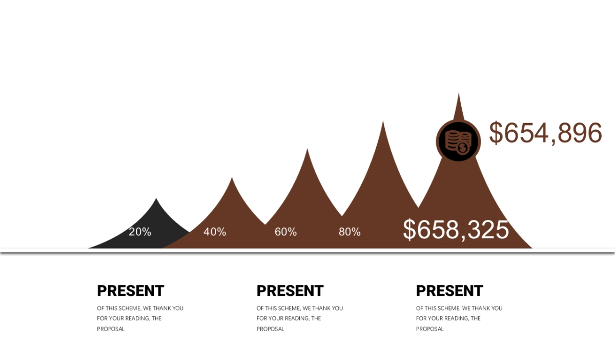 数据分析图（咖啡色 30P PPT）_第2页