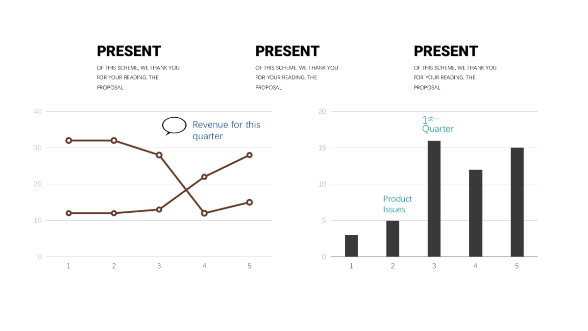 数据分析图（咖啡色 30P PPT）_第4页