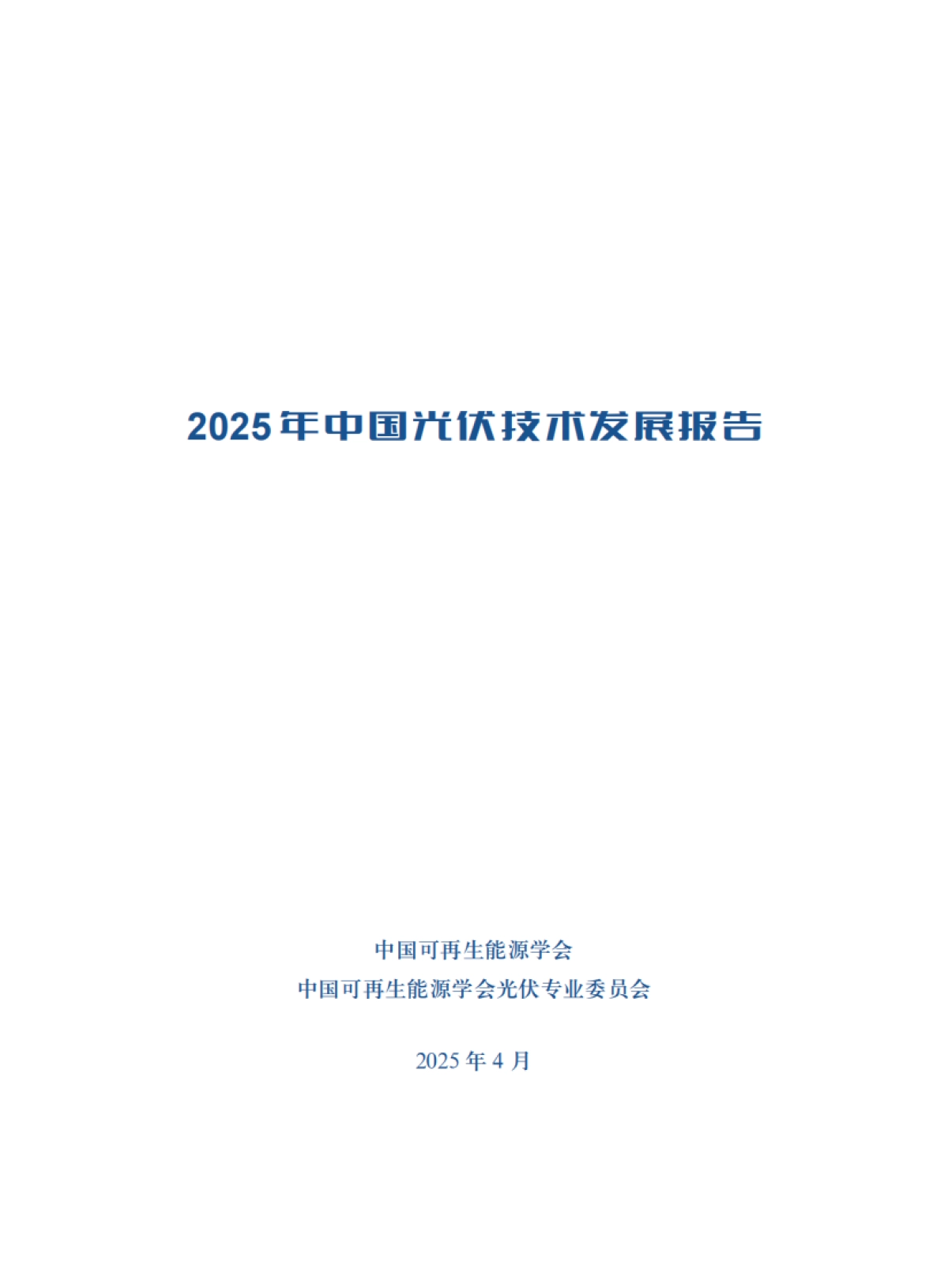 2025年中国光伏技术发展报告_第2页