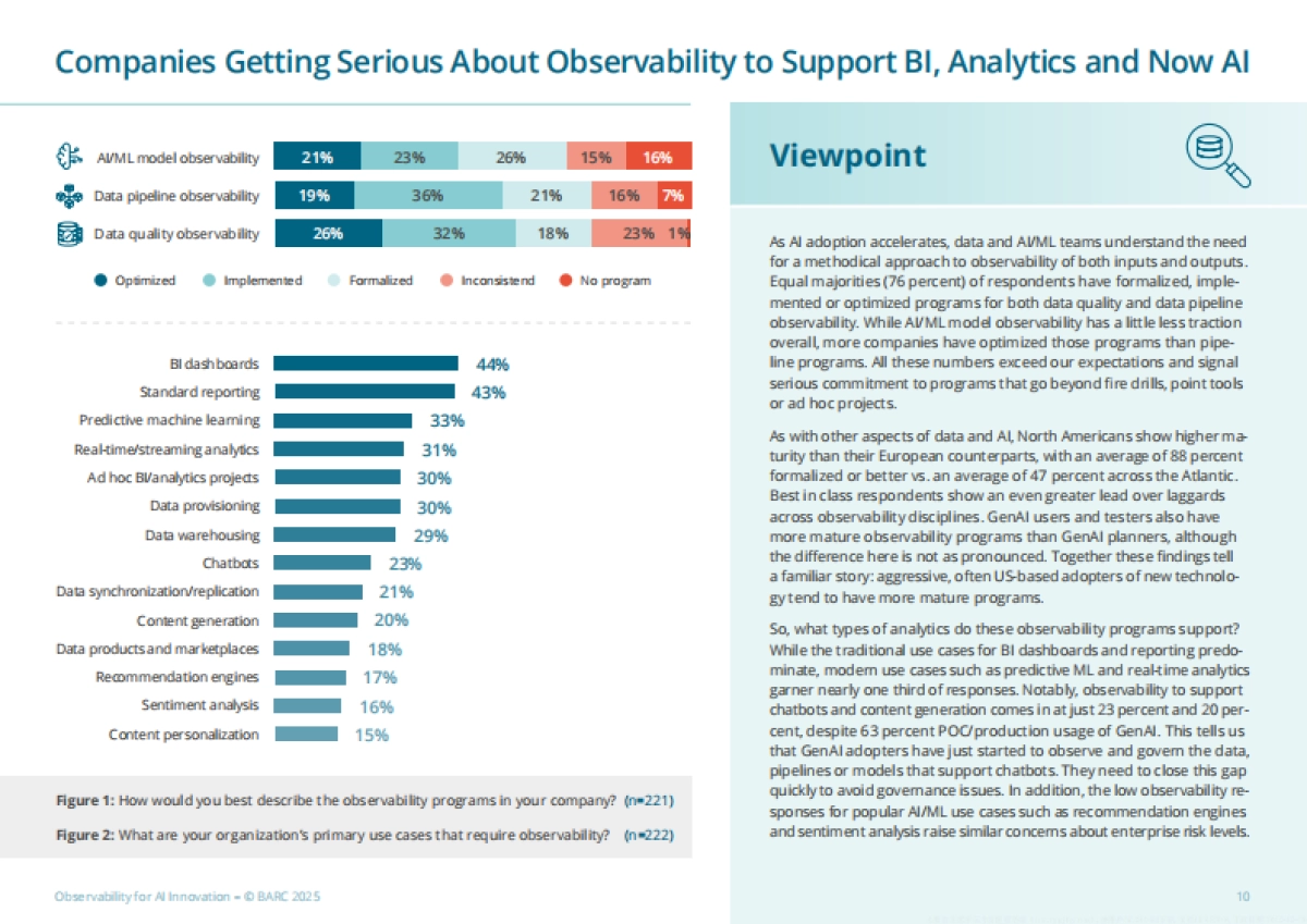 2025人工智能创新中的可观测性研究报告:应用趋势、关键需求与最佳实践(英文)_第10页