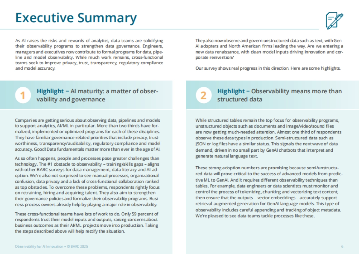 2025人工智能创新中的可观测性研究报告:应用趋势、关键需求与最佳实践(英文)_第6页