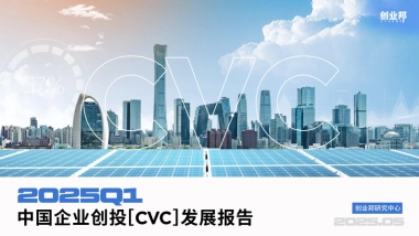 2025Q1中国企业创投[CVC]发展报告
