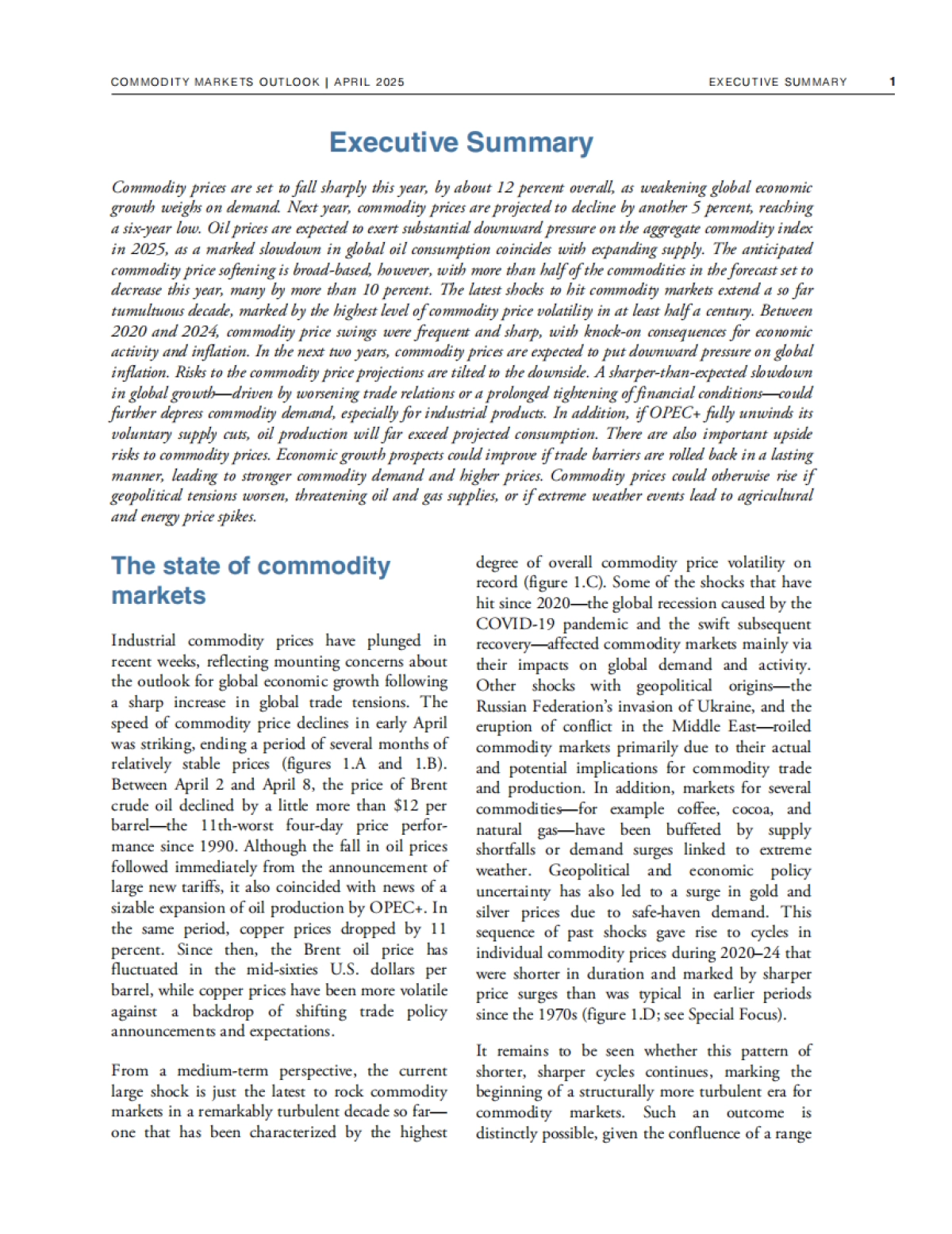 2025年大宗商品市场展望报告_第9页