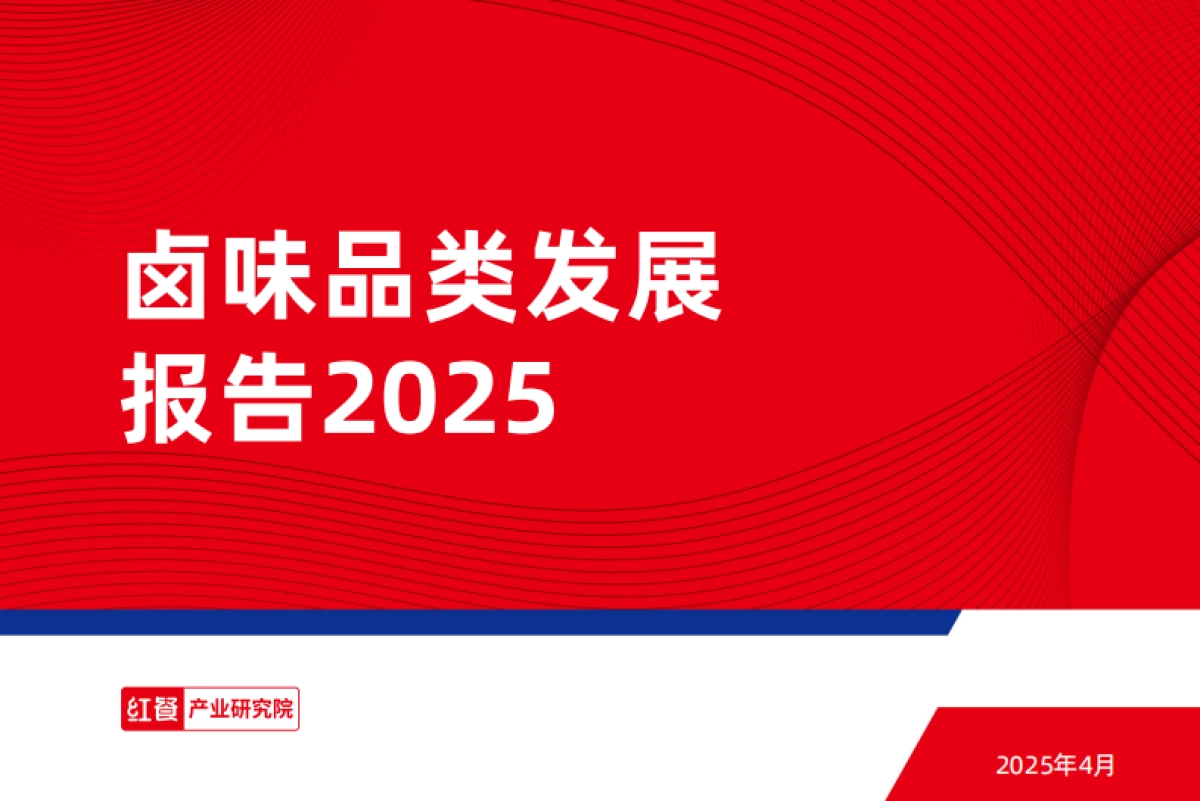 2025年卤味品类发展报告_第1页