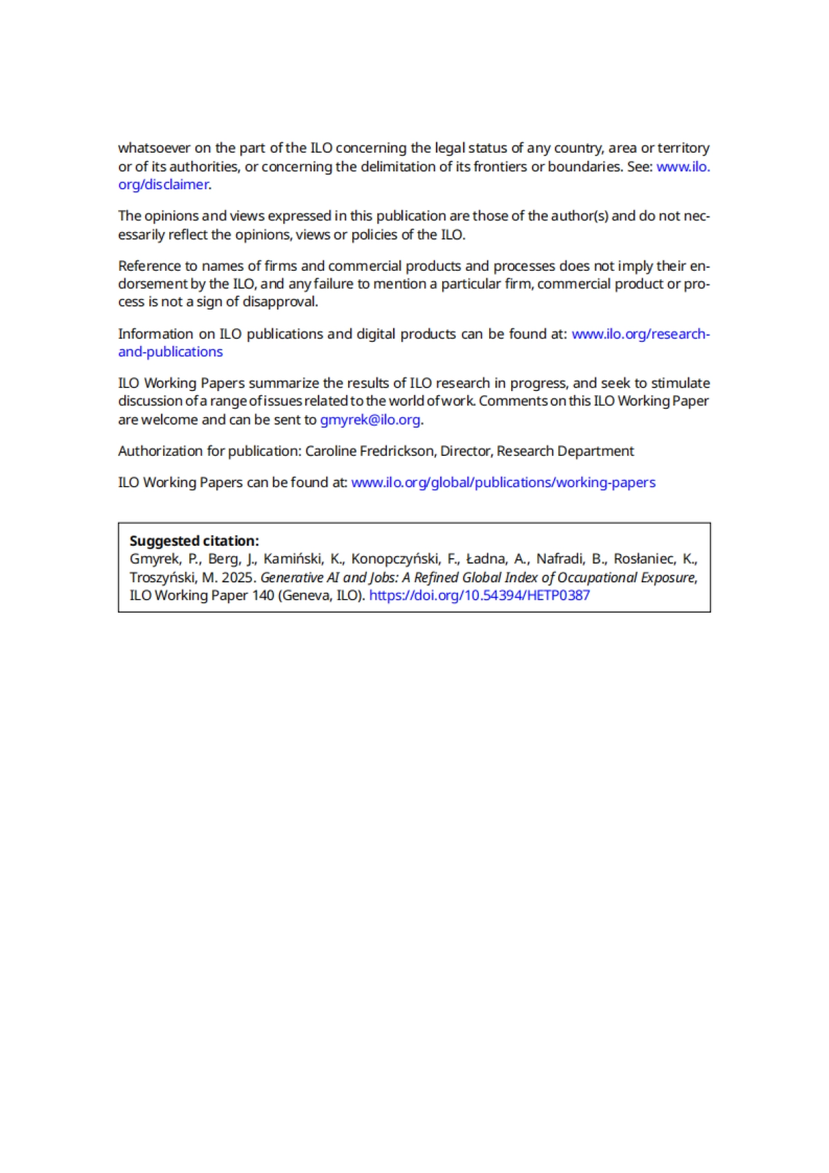 2025年生成式人工智能与就业：全球职业受影响程度精编指数报告（英文版）_第3页