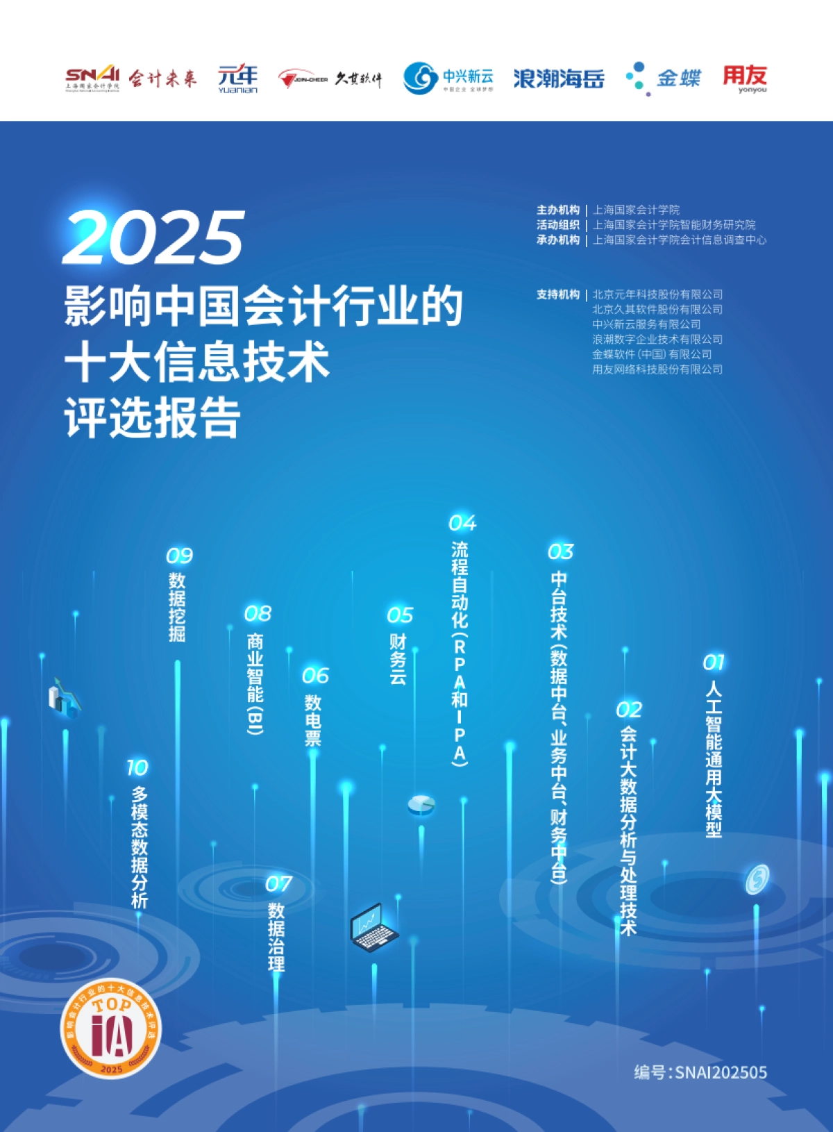 2025影响中国会计行业的十大信息技术评选报_第1页