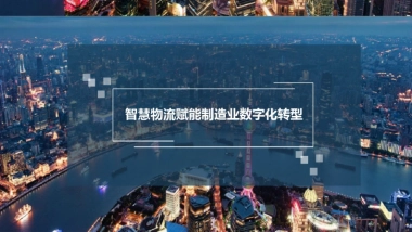智慧物流赋能制造业数字化转型 (30页)