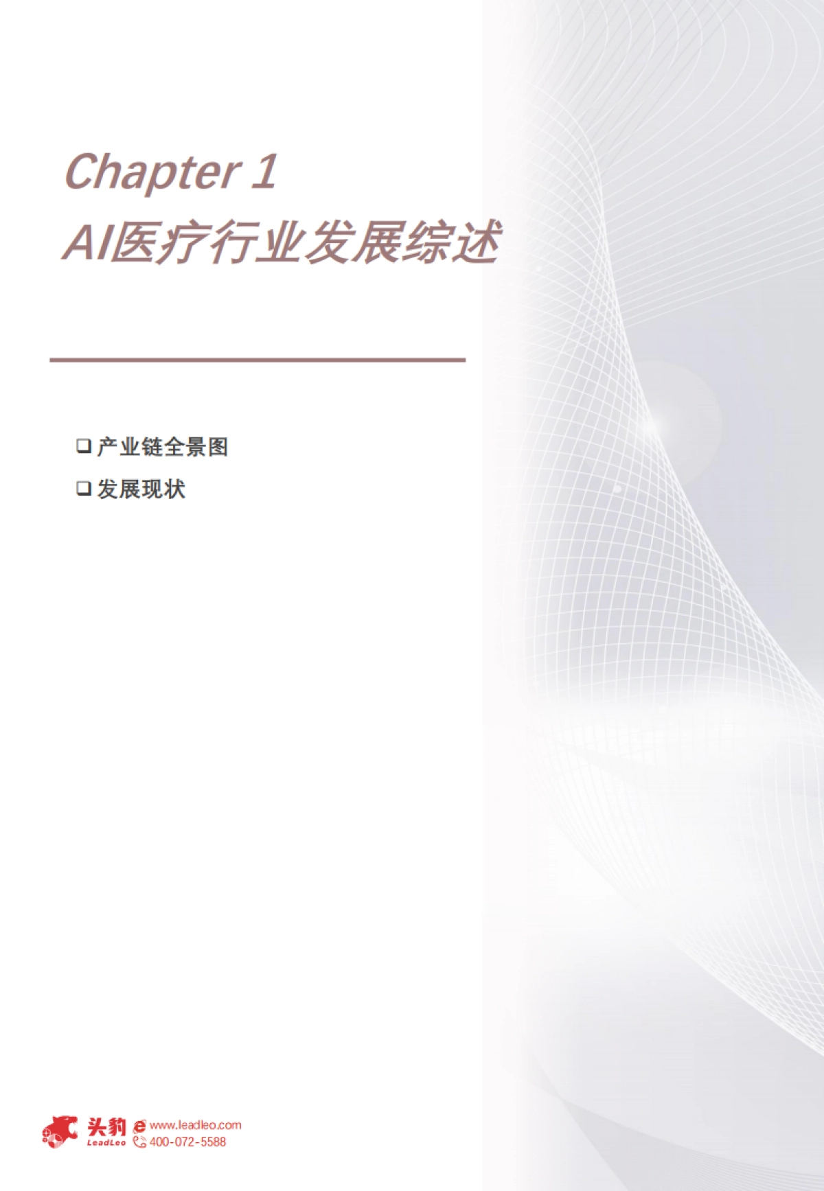 中国AI医疗行业白皮书：精准医疗，智能未来_第5页