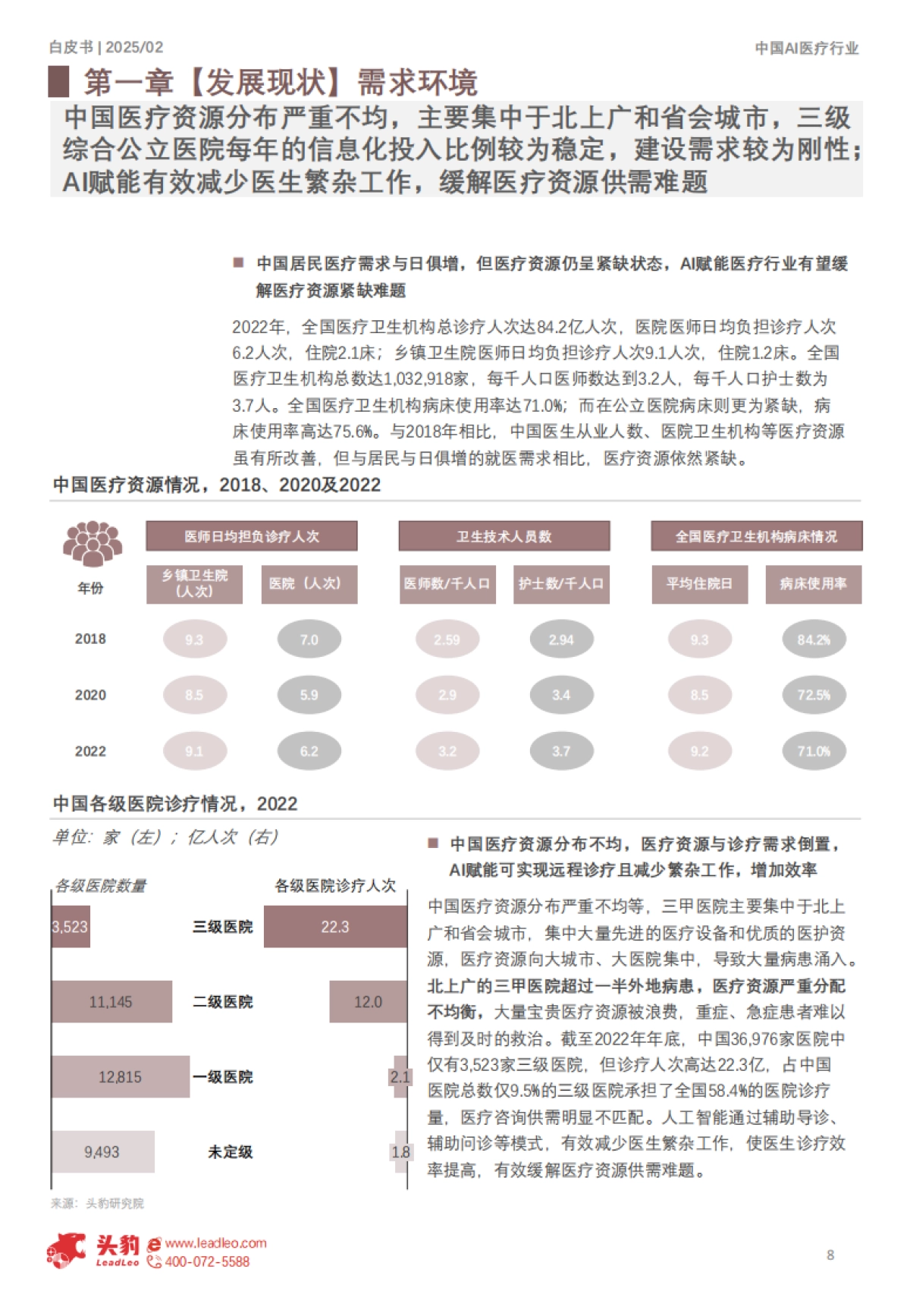 中国AI医疗行业白皮书：精准医疗，智能未来_第8页