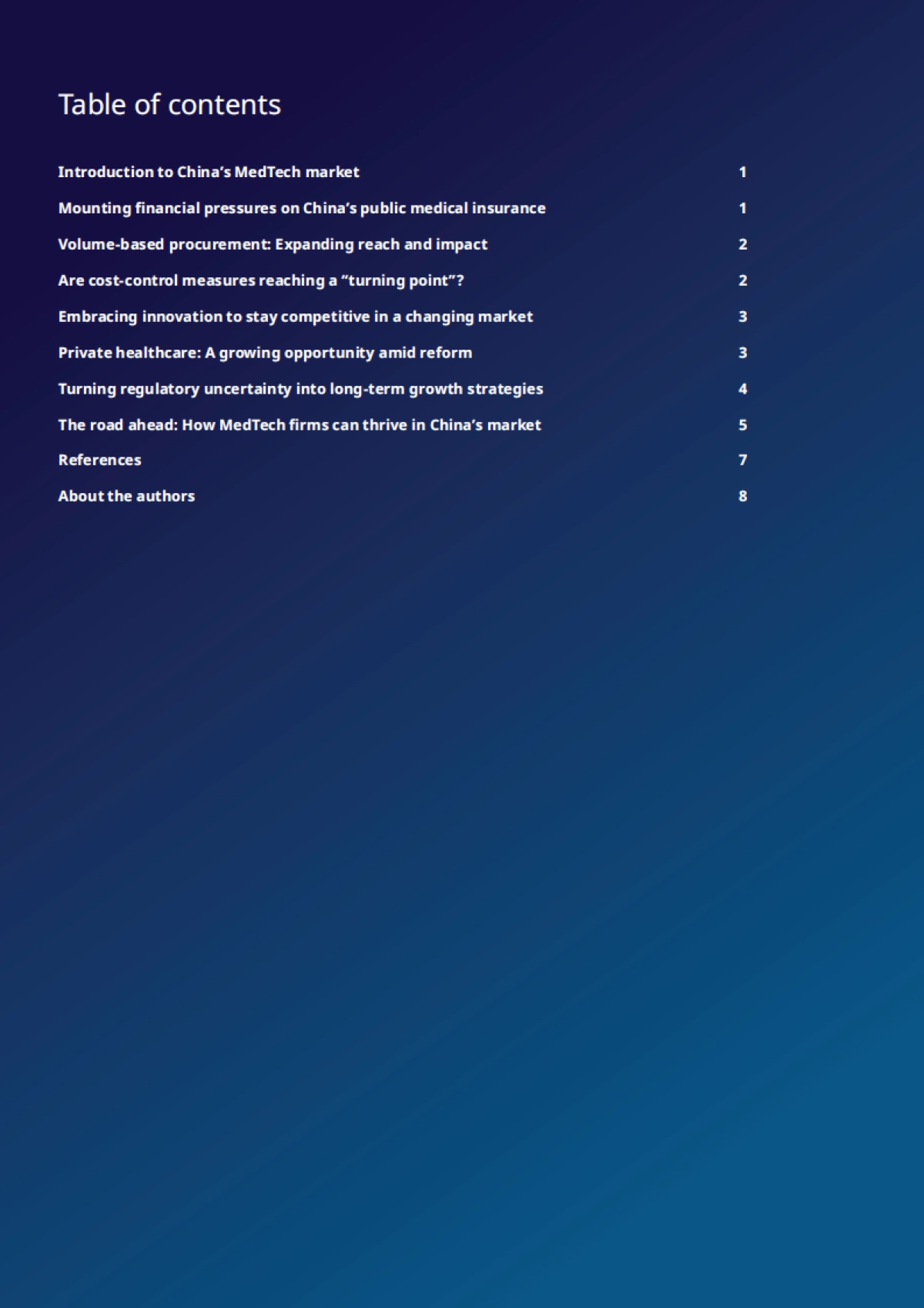 中国医疗技术市场导航（英）_第2页