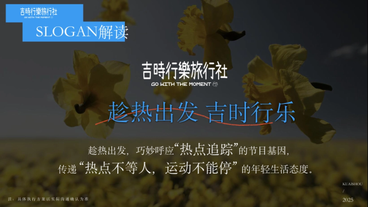 快手达人运动旅行微综艺《及时行乐旅行社》_第4页