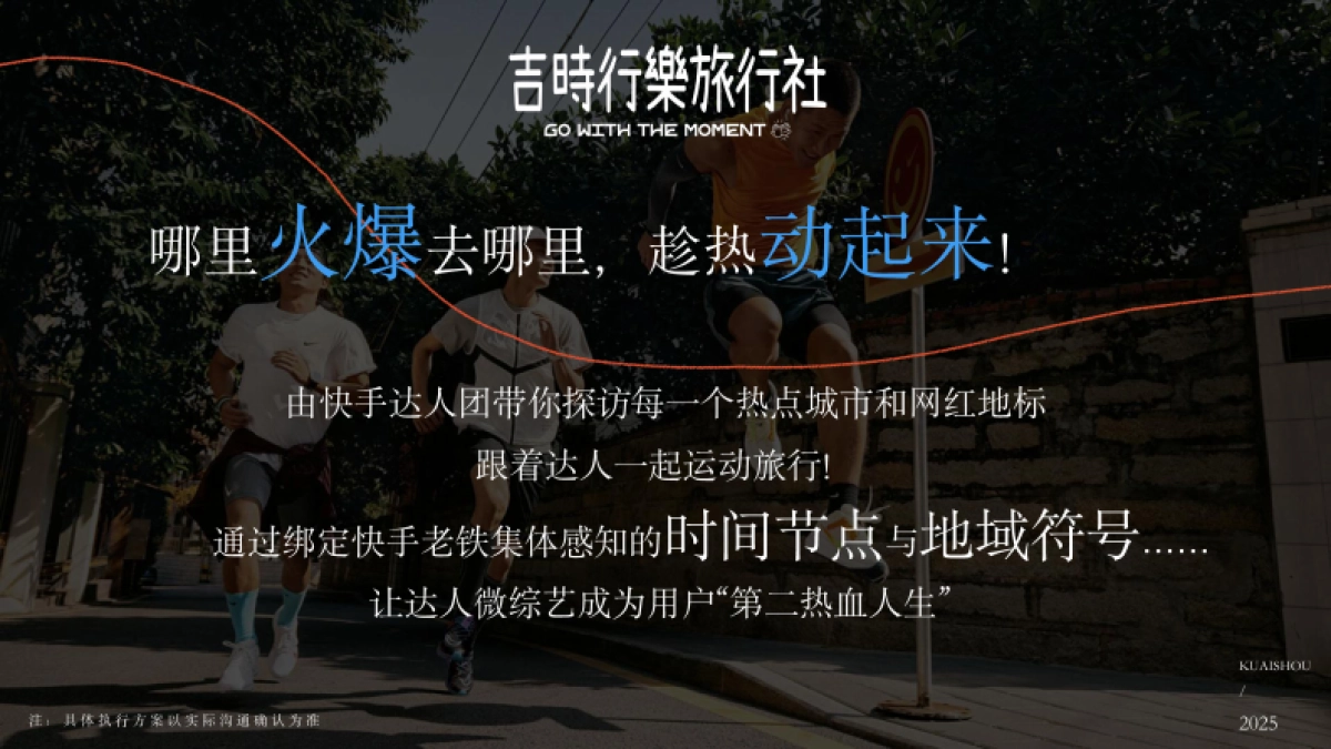 快手达人运动旅行微综艺《及时行乐旅行社》_第5页