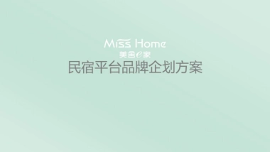 民宿平台品牌策划全案