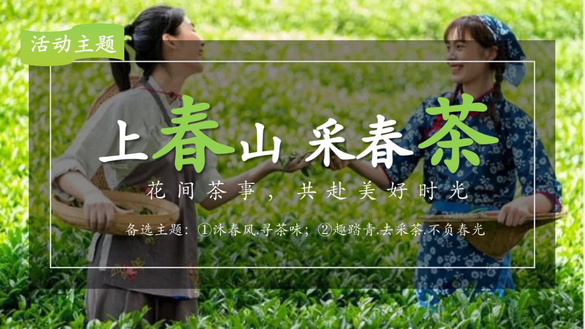 春季谷雨踏青寻茶香采茶团建活动策划案_第7页