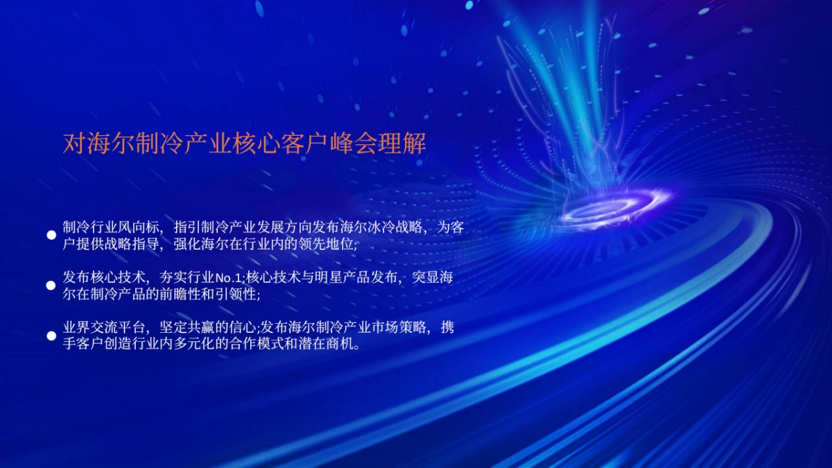 家电品牌海尔水箱新品品鉴会暨联盟客户峰会活动方案_第2页